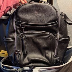 Black Backpack Diaper Bag